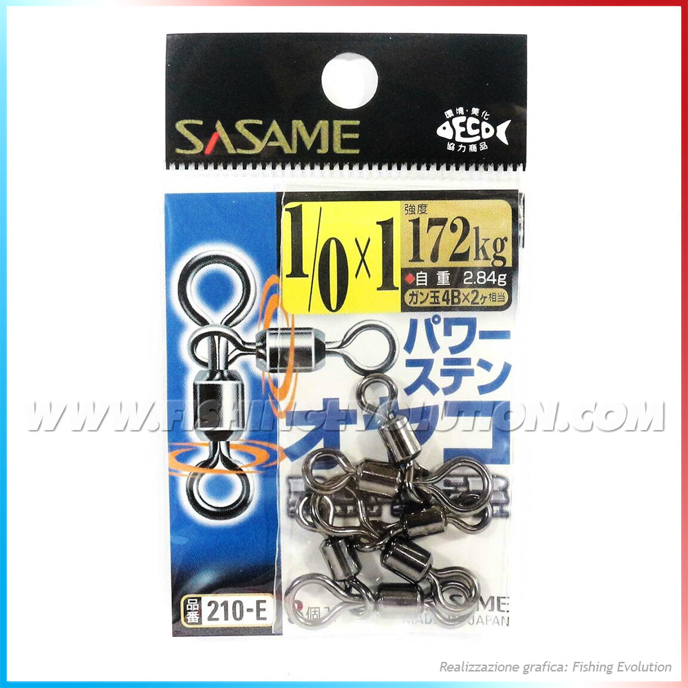 Girella da pesca a 3 attacchi, in acciaio Inox, 25 pezzi, 22mm Girella da pesca a 3 attacchi, in acciaio Inox, 25 pezzi, 22mm