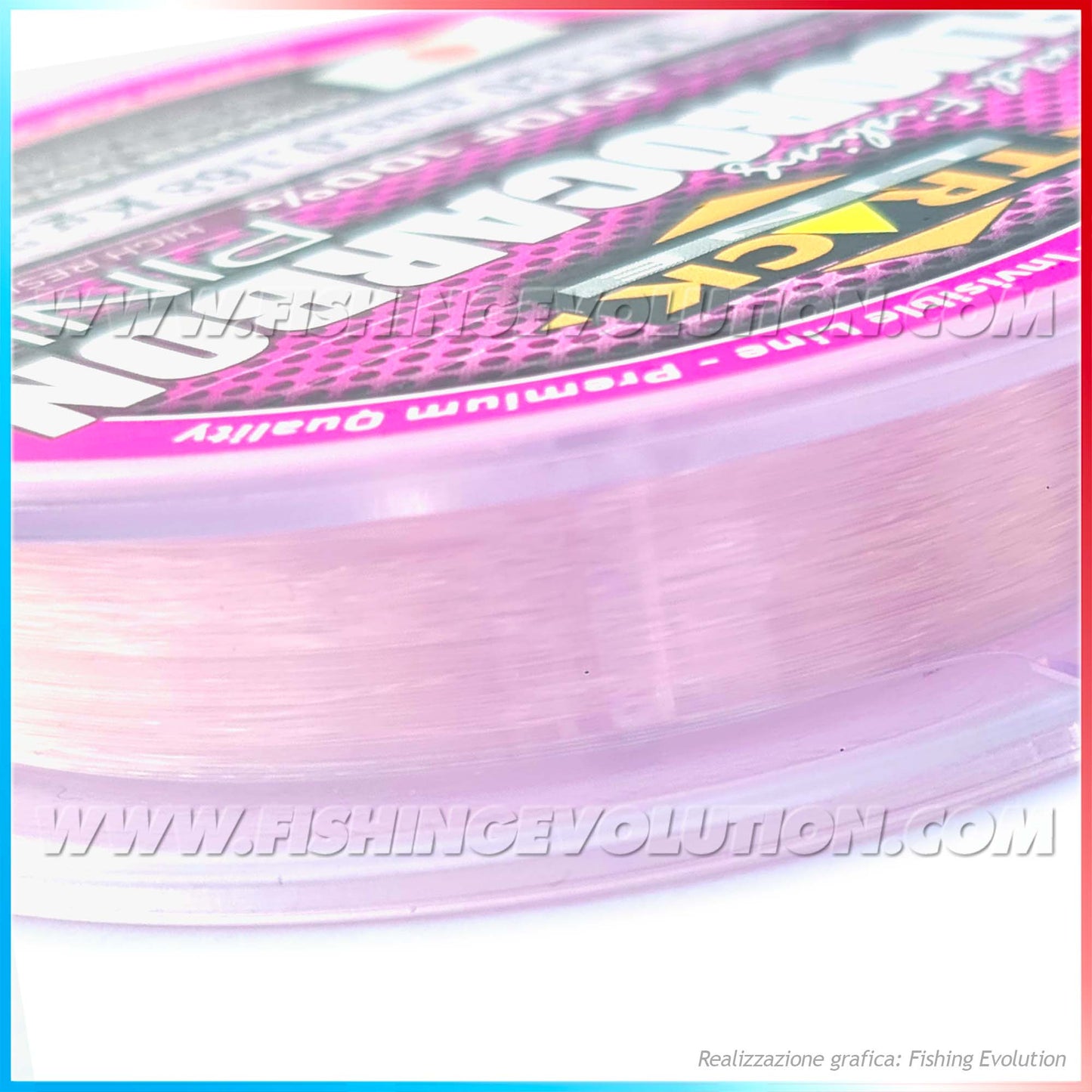 Fluorocarbon Pink 100% PVDF 120 m.