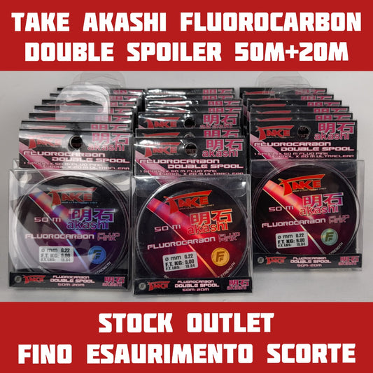 Fluorocarbon Pink 50 mt + Clear 20 mt