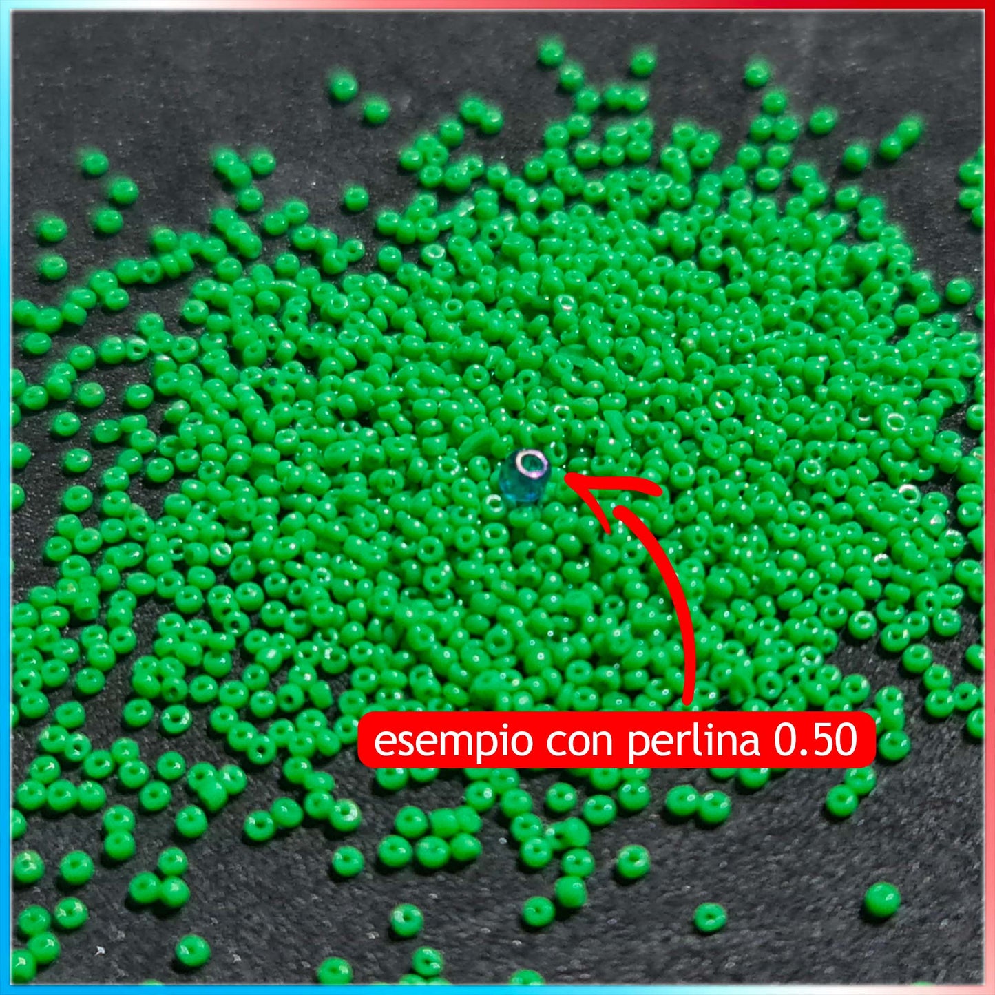 Gluing Micro Glass Beads 1000 pcs.