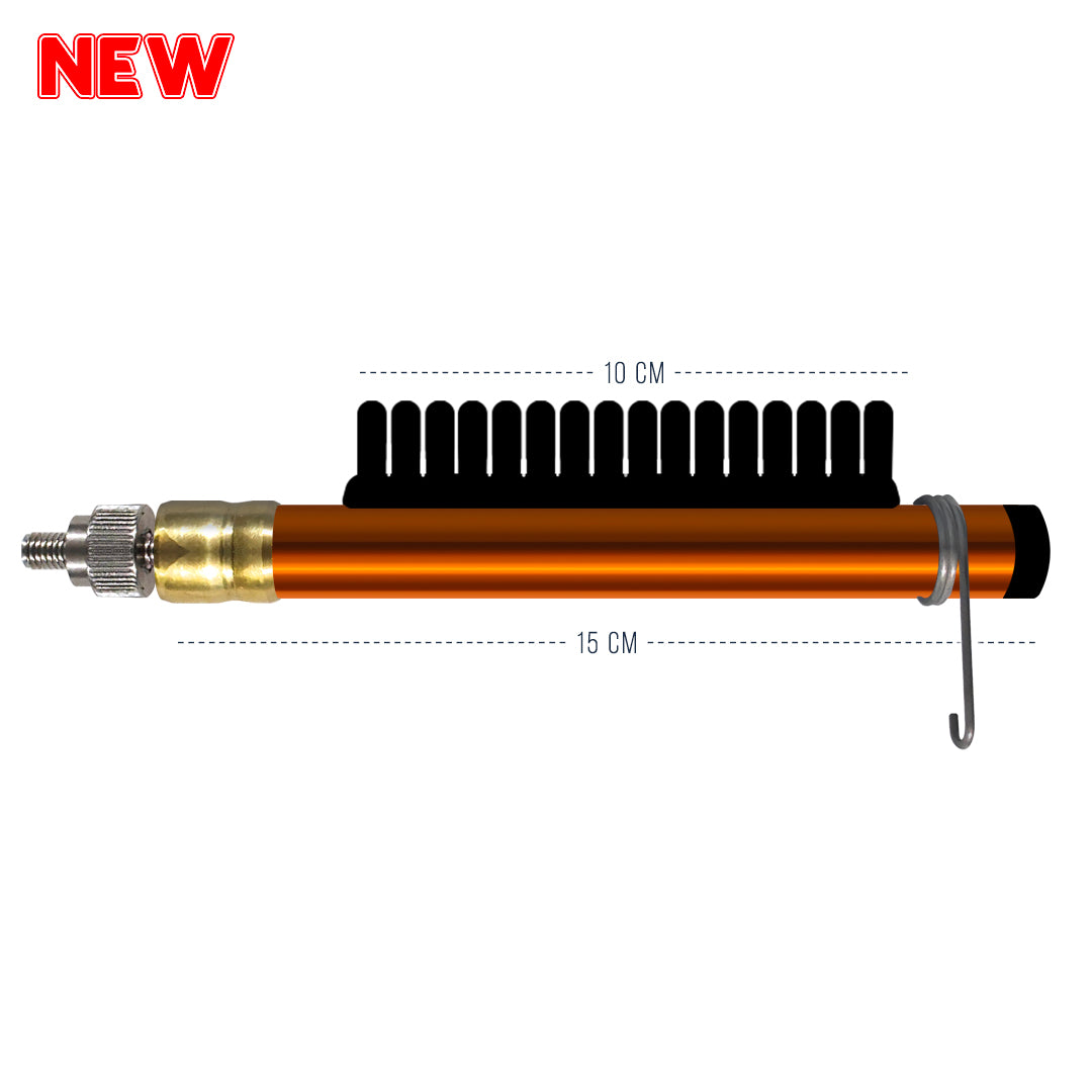 Braccetto Stendi Travi Laterale a Pettine 10cm con gancetto porta tenbin