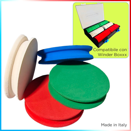 Ruzzole Avvolgi Lenza Eva Made in Italy Ø 65mm (compatibili winder Boxxx)