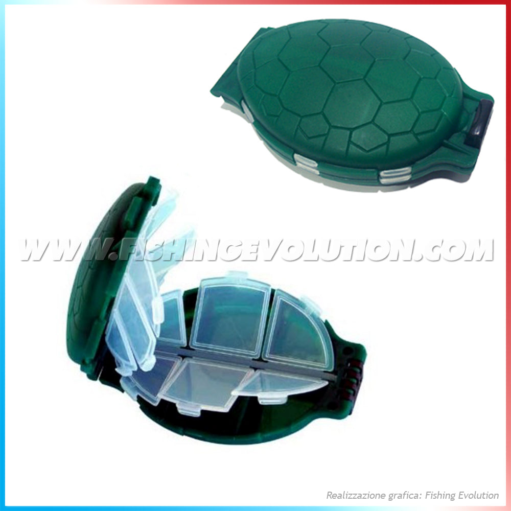 Boîte tortue avec 12 compartiments