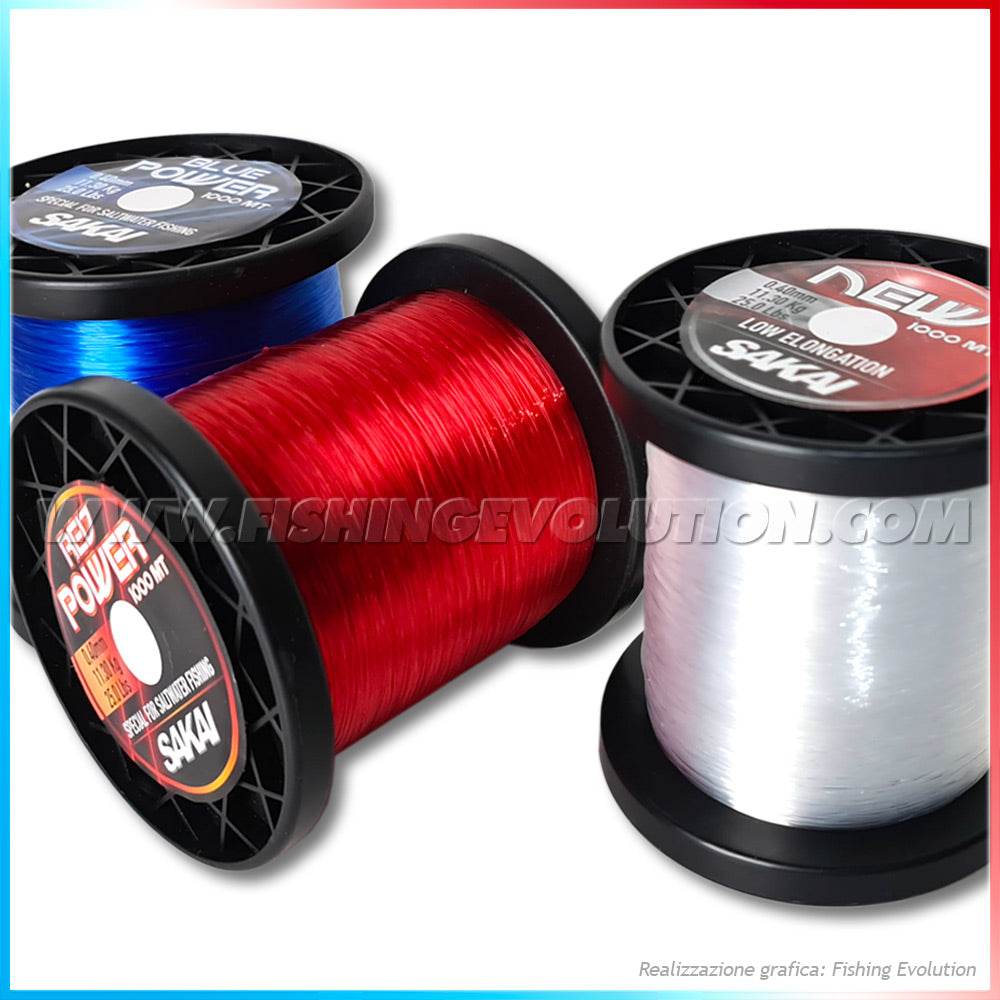 Nylon Sakai Red Power 1000 m.