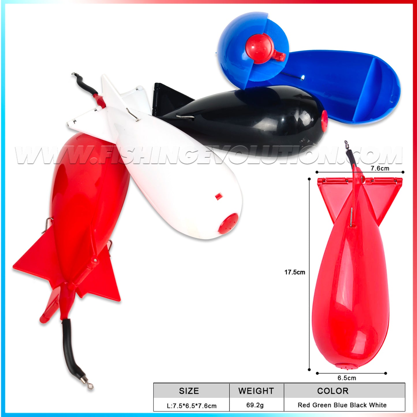 Mangeoire à lancer de spombs