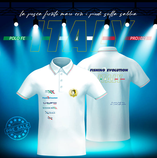 Polo Piquè Fishing Evolution Italy mod. PRO023