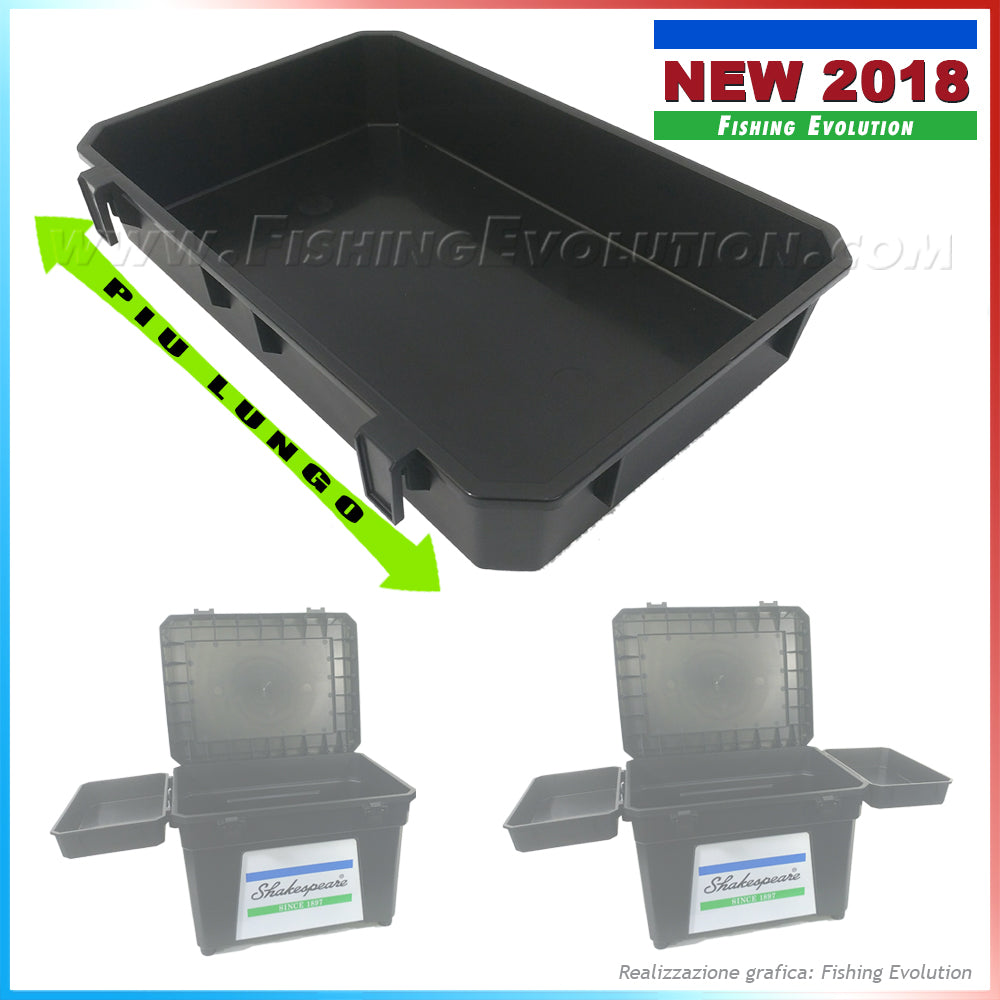 Configura il Tuo Seat Box Shakespeare Black