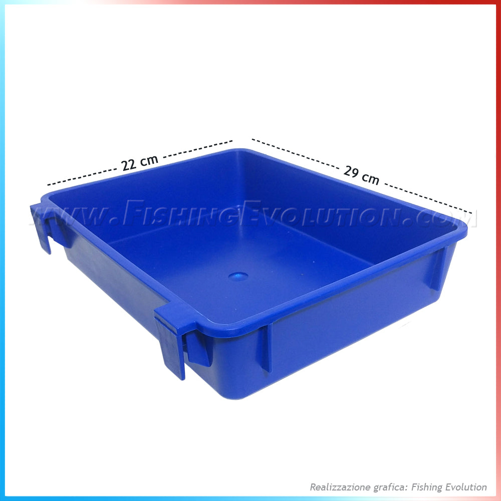 Vassoio Seat Box 29x22 Blue