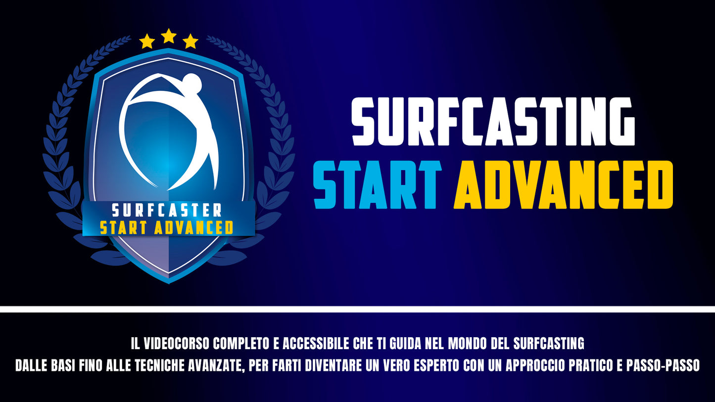 Videocorso Gratuito: Surfcaster Start Advanced LIGHT