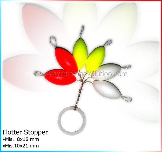Flotter Stopper ovale colorato