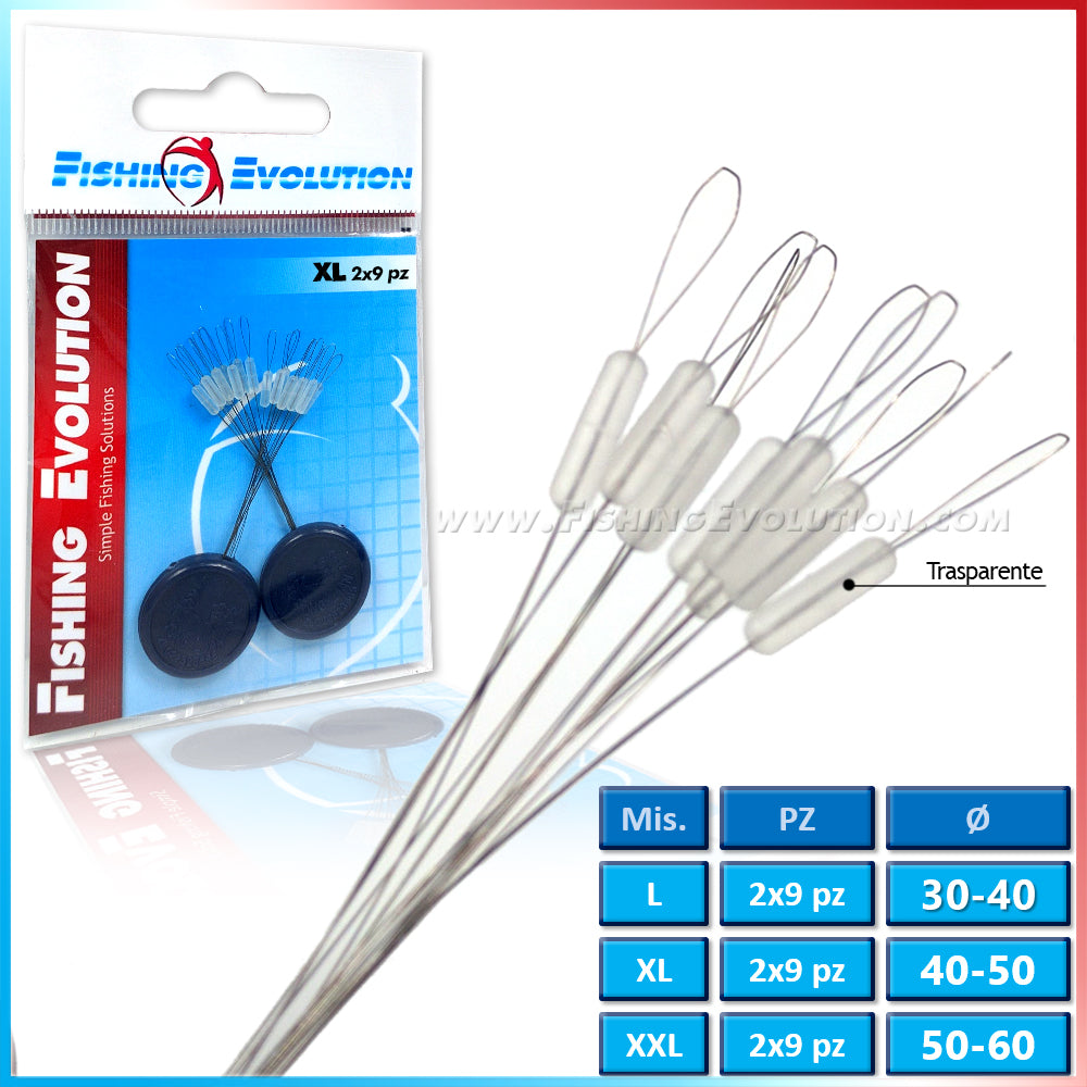 Bouchons cylindriques transparents