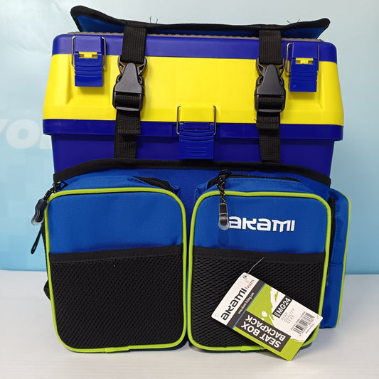 LineaEffe Panchetto Doppio Ripiano + Zaino Akami