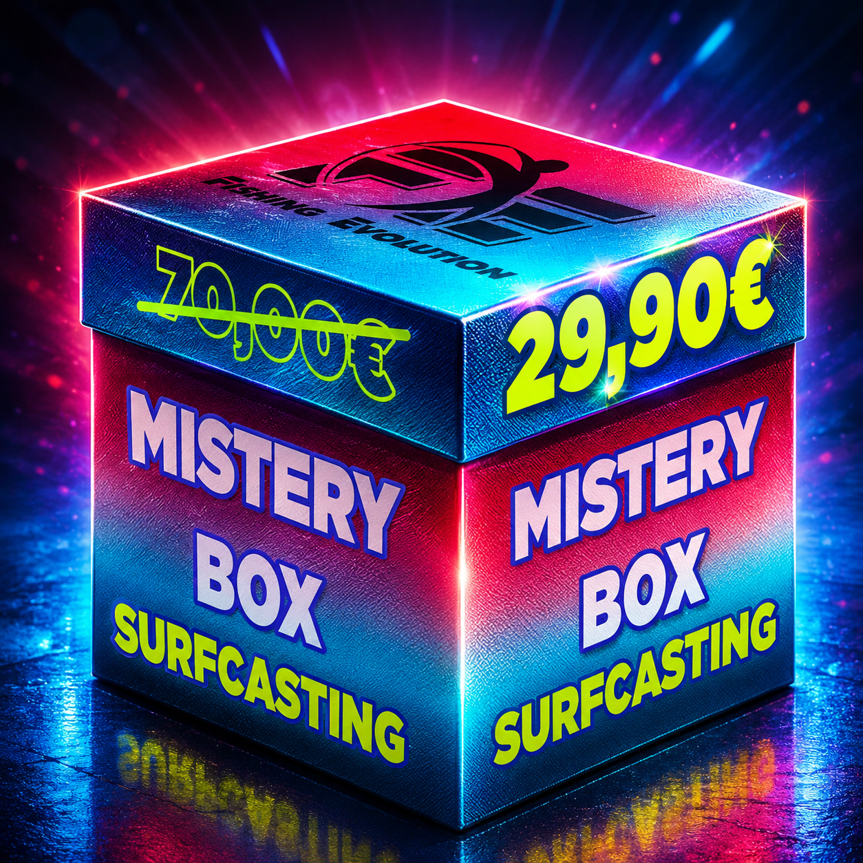 Fishing Evolution Mystery Box Surfcasting – Minimo 70€ di materiale a 29,90€
