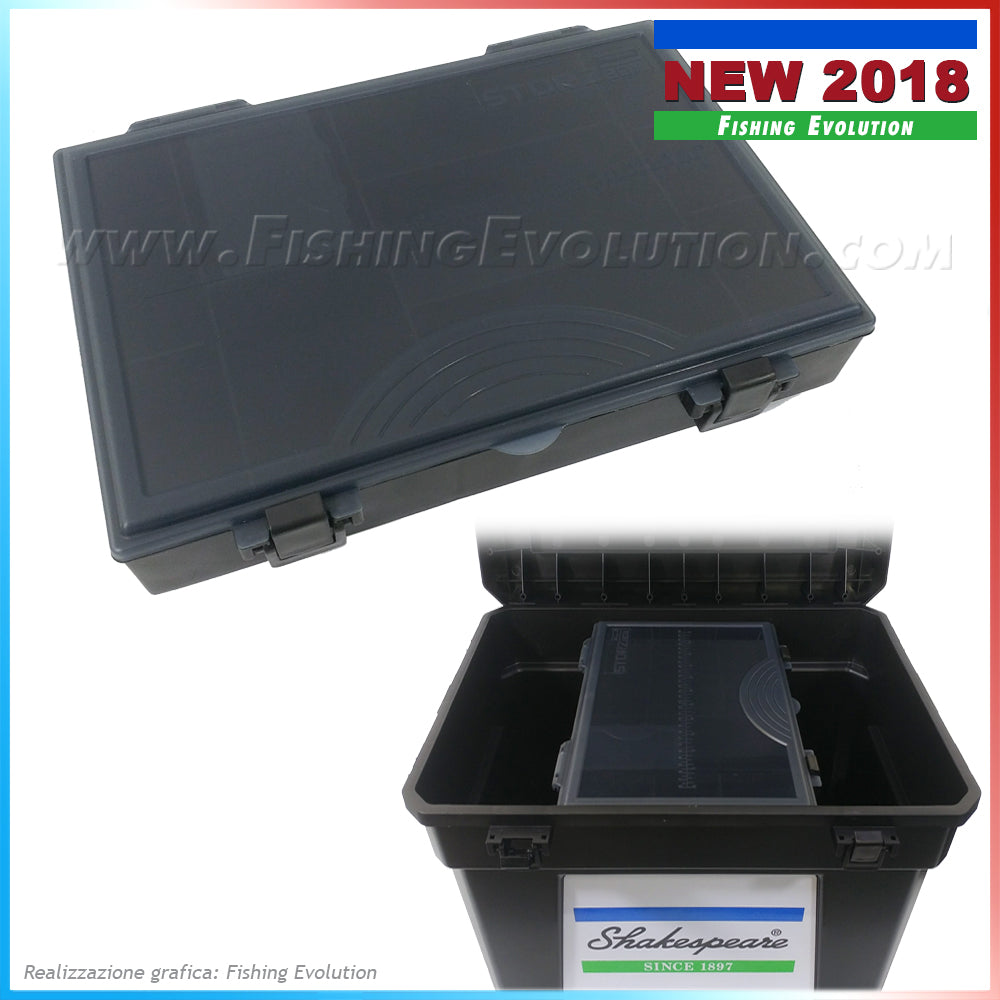 Configura il Tuo Seat Box Shakespeare Black