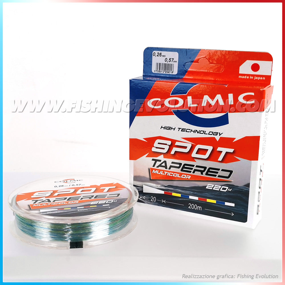 Spot- Multicolor Tapered Thread