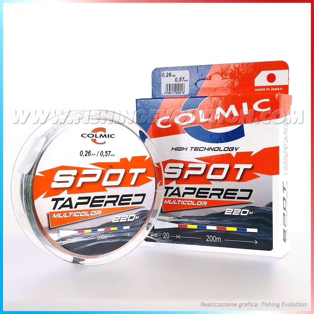 Spot- Multicolor Tapered Thread