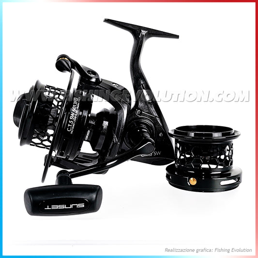 🎣 Mulinello Sunset CTS 6013 SV – Super Leggero da Beach Ledgering