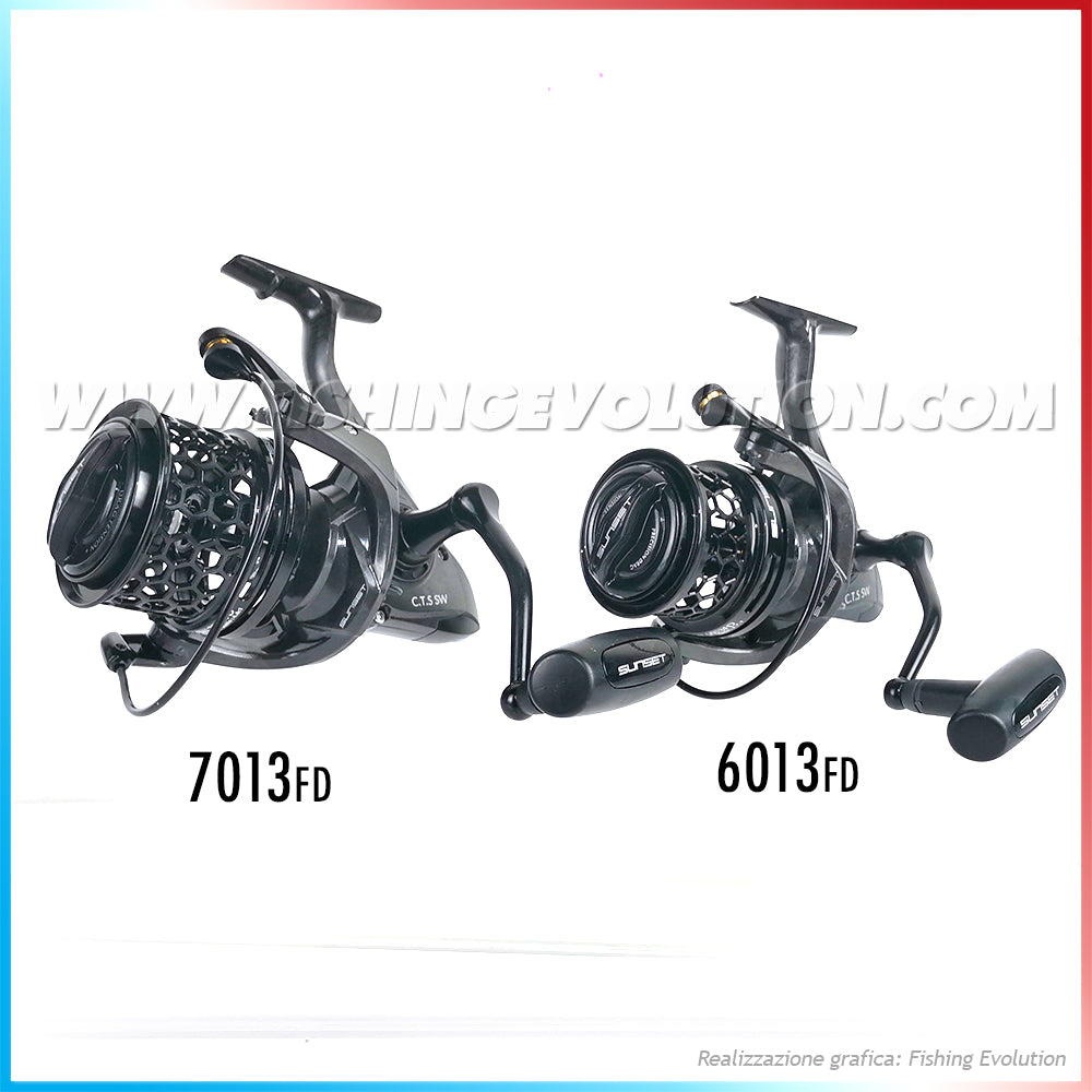 🎣 Mulinello Sunset CTS 6013 SV – Super Leggero da Beach Ledgering