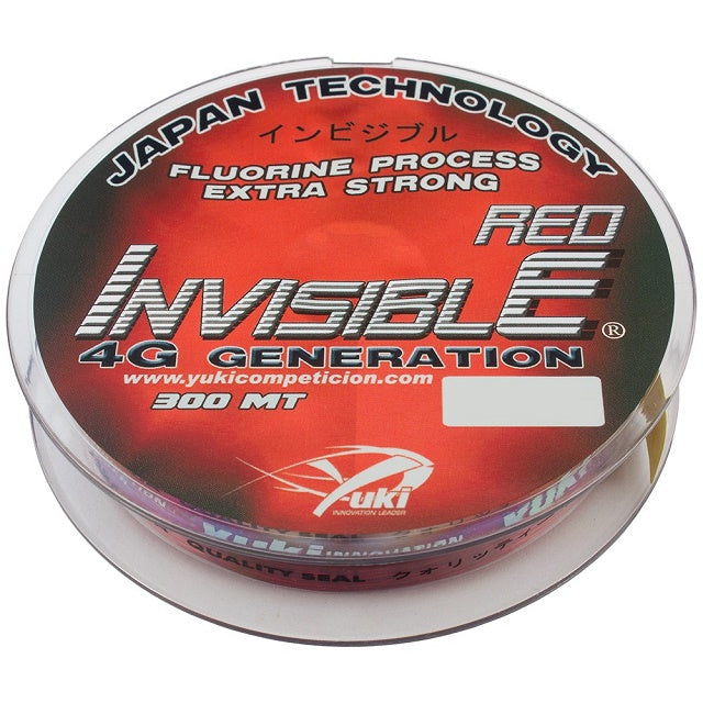 Nylon Invisible Red 300m