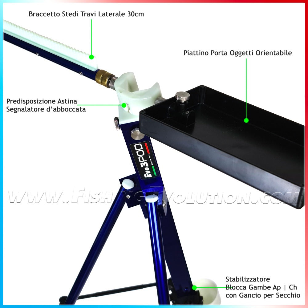 Combo Postazione SurfCasting Evo3POD Mod. START 02