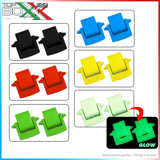 Top BOXXX Evo hinges (pair)