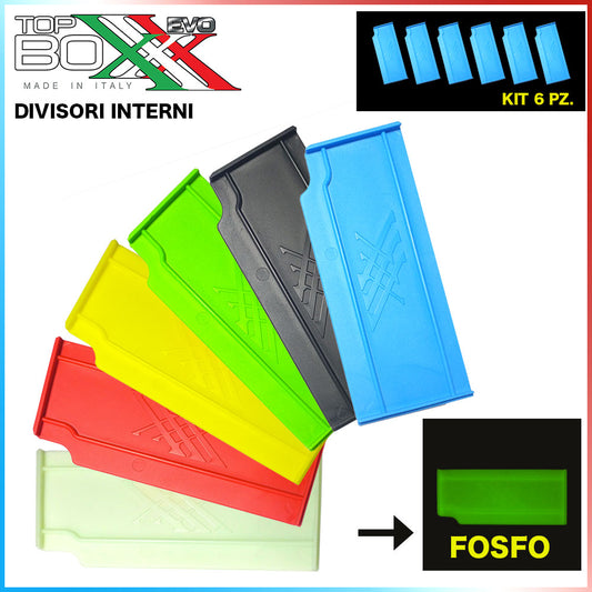 Kit of 6 Internal Dividers Top Boxxx Evo