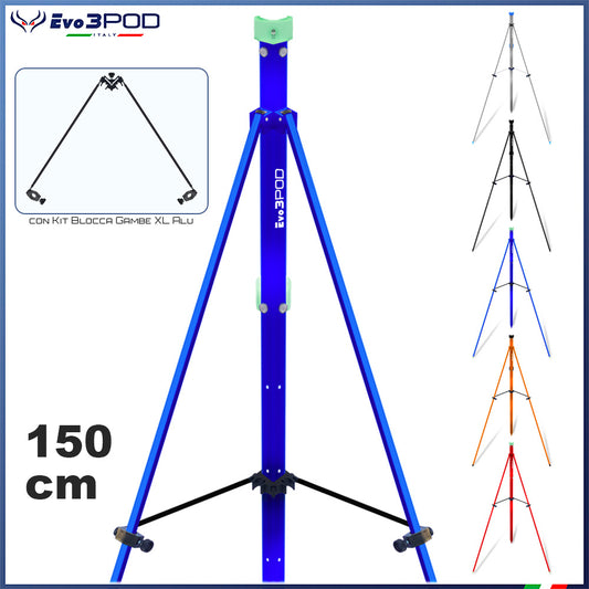 Picchetto Hybrid 150/180 cm + Kit Blocca Gambe XL