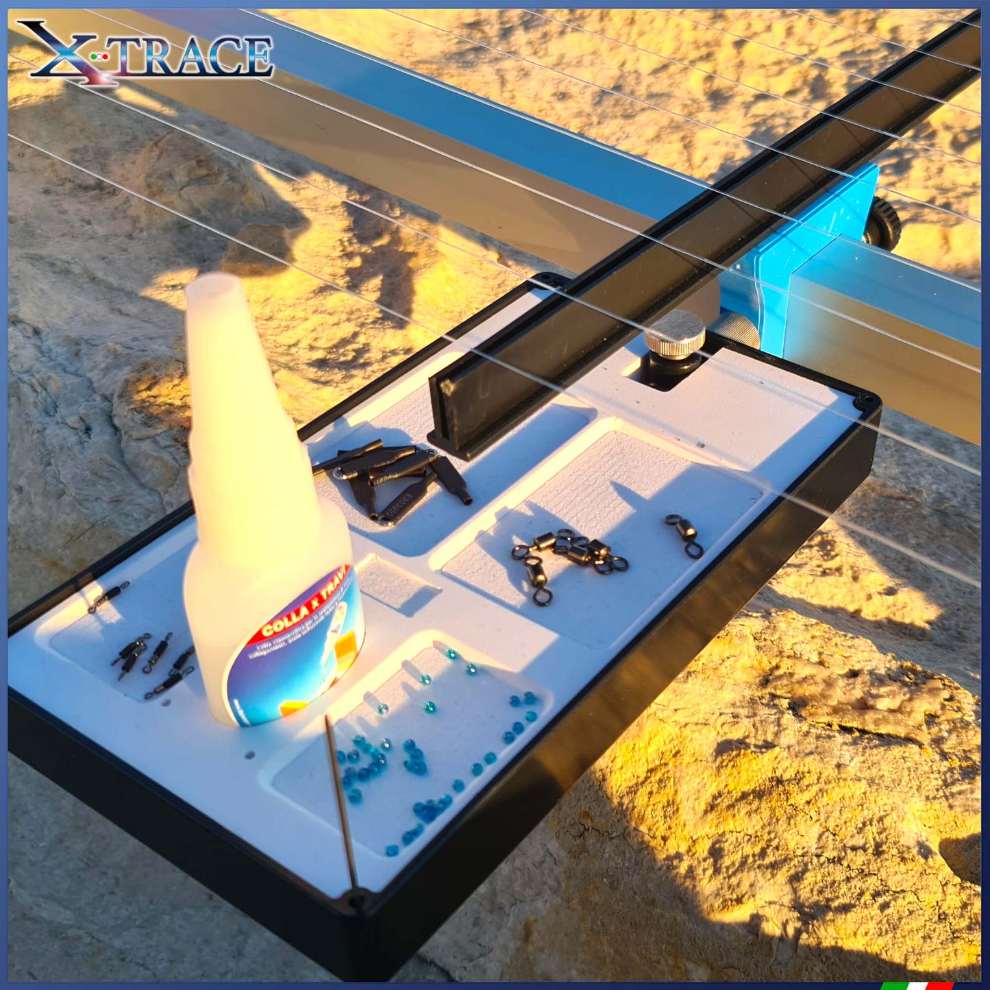 Piattino X-Trace porta componenti da Incollaggio