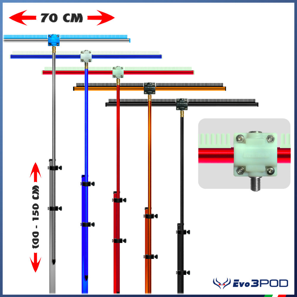 JP150 Combo barre d'épandage de piquets et poutres 70 cm