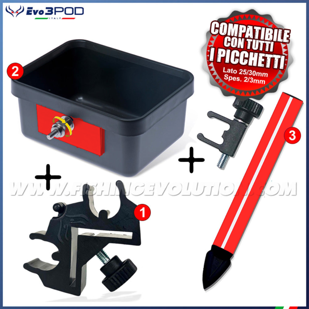Kit Vaschetta e Porta Aghi da Picchetto