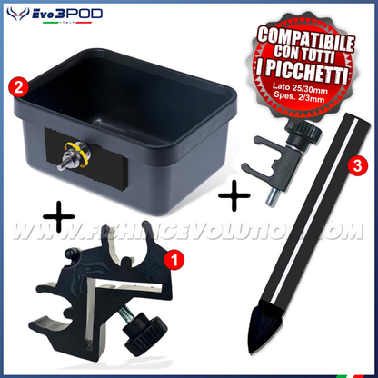 Kit Vaschetta e Porta Aghi da Picchetto