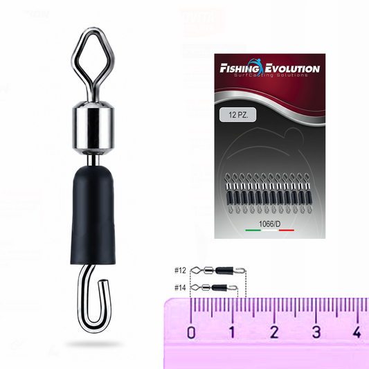 Micro Girella con Attacco Rapido e Conetto 1066/D – Confezione Convenienza 12 pz