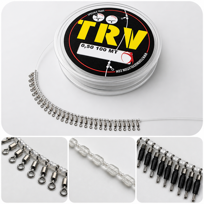 Bobina Filo TRV 100 m con 40 Snodi Pronti per Travi Incollati