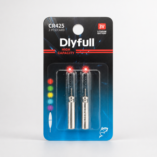Batterie CR425 3V – Blister da 2 per LED da Pesca e Avvisatori