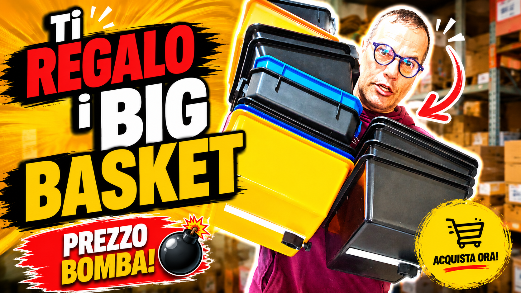 Carica il video: Ti Regalo i Big Basket