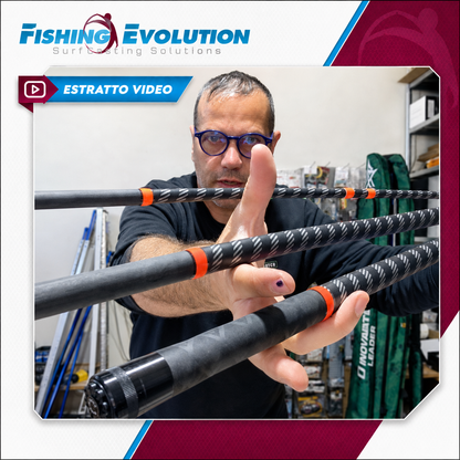 Combo Surfcasting Yuki Saikou Anura HP 4,20mt + Mulinello Kimmy 8000 con Filo