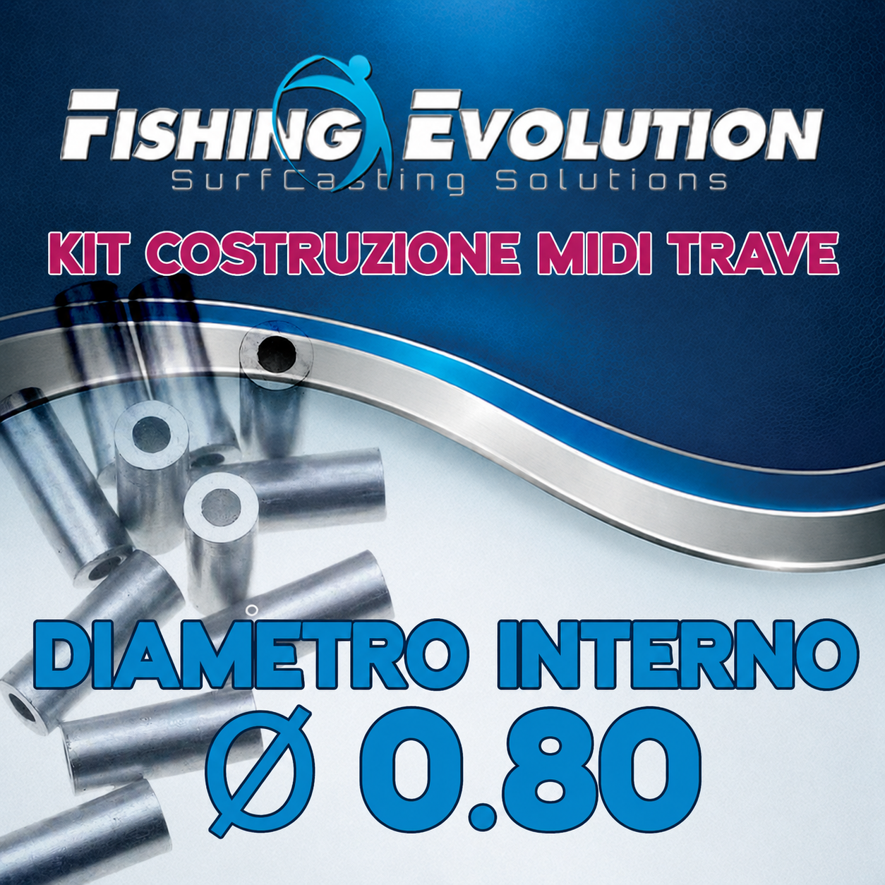 Crimp Tondo 20pz. Interno 0.80