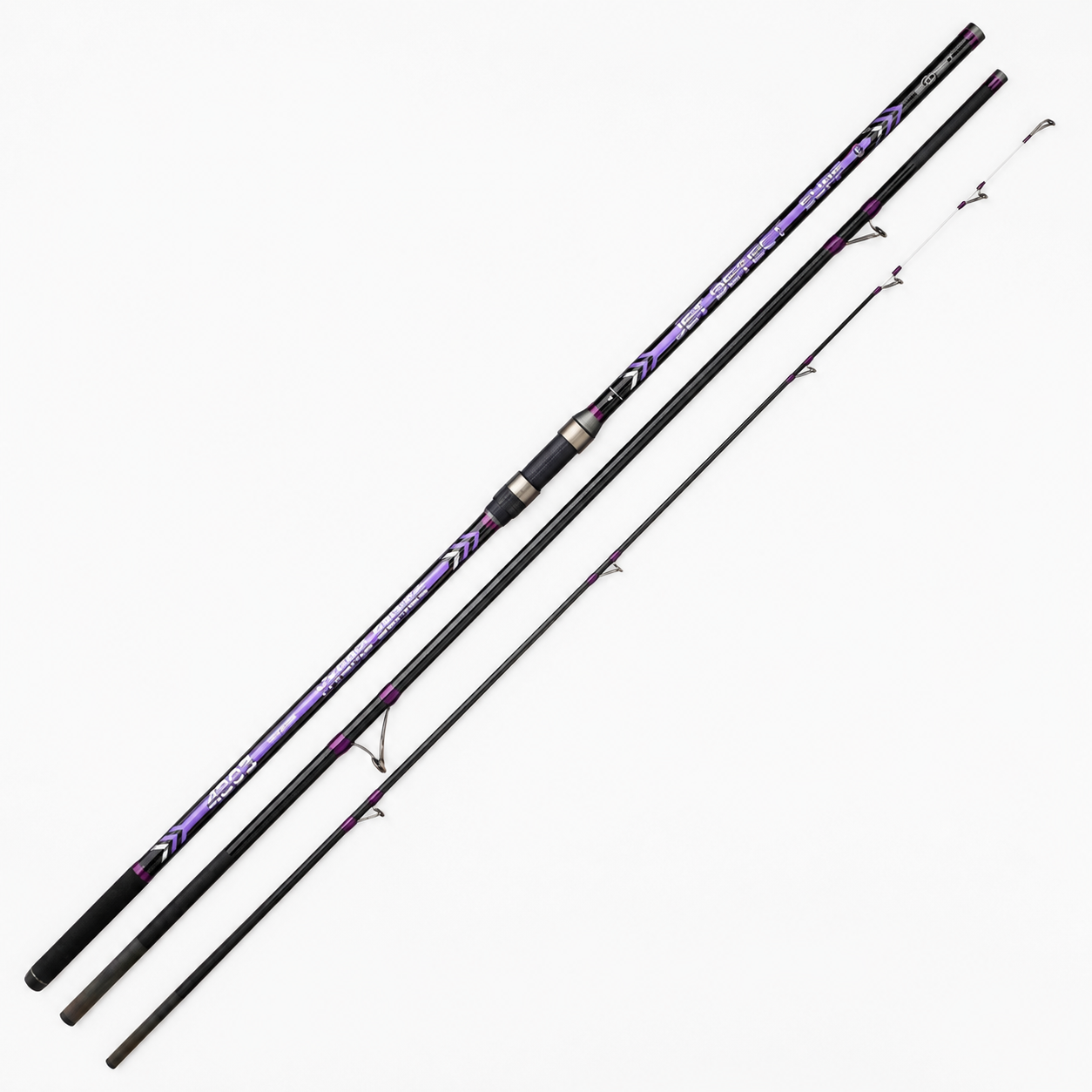 Sunset Jet Detect Hybrid 4,50 m 100-200 g – Canna Surfcasting 3 Pezzi Fuji Low Rider