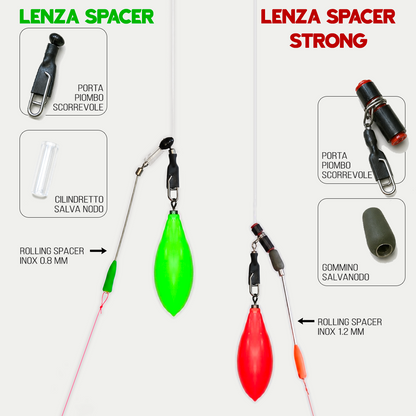 Lenza Antitangle Spacer e Spacer Strong