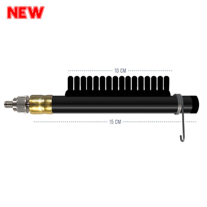 Braccetto Stendi Travi Laterale a Pettine 10cm con gancetto porta tenbin