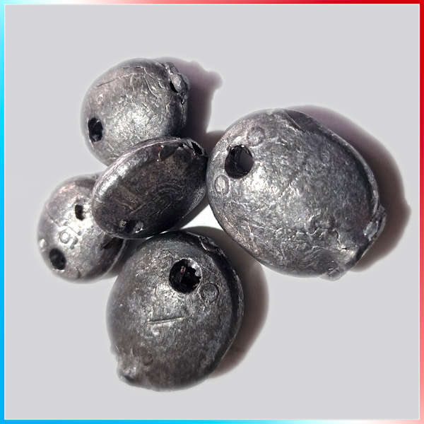 Piombi Per Pesca 20 Pesi Da Pesca A Goccia - Piombini 30g Per Mare E Acqua Dolce, Kit Affondatori Pesca Mare - Foto 4