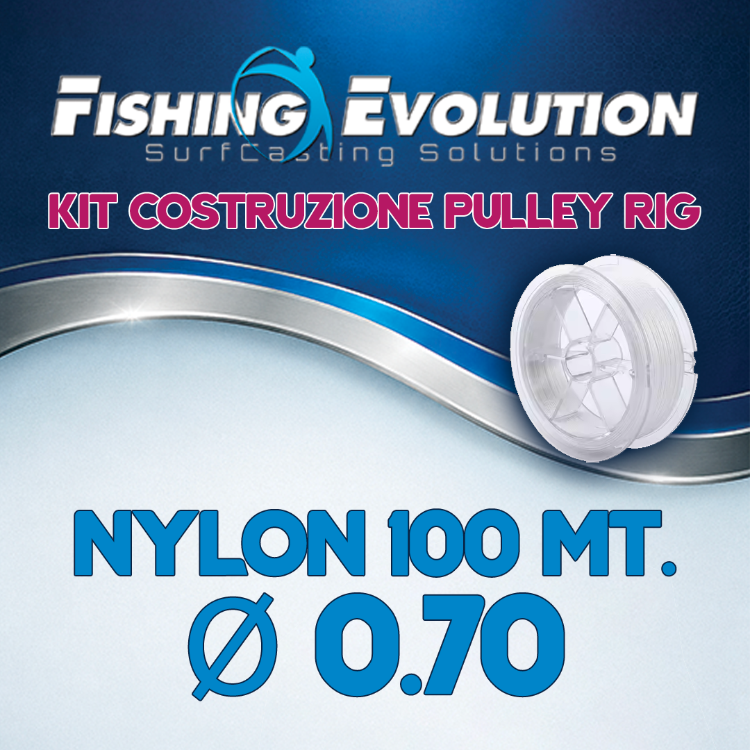 Filo Nylon 0.70 100mt. (componento costruzione Pulley)