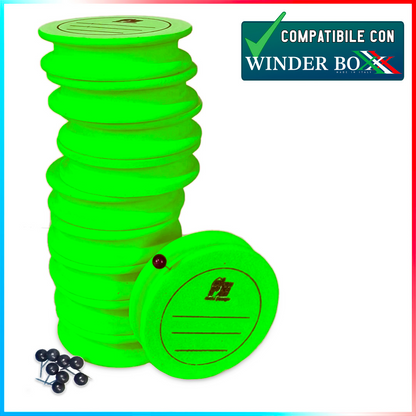 Ruzzole Dischi Avvolgi Lenza Eva 10pz.