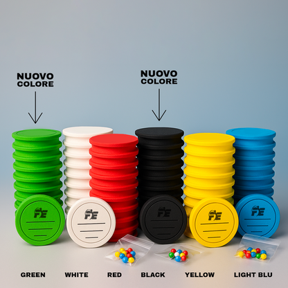 Ruzzole Dischi Avvolgi Lenza Eva 10pz.