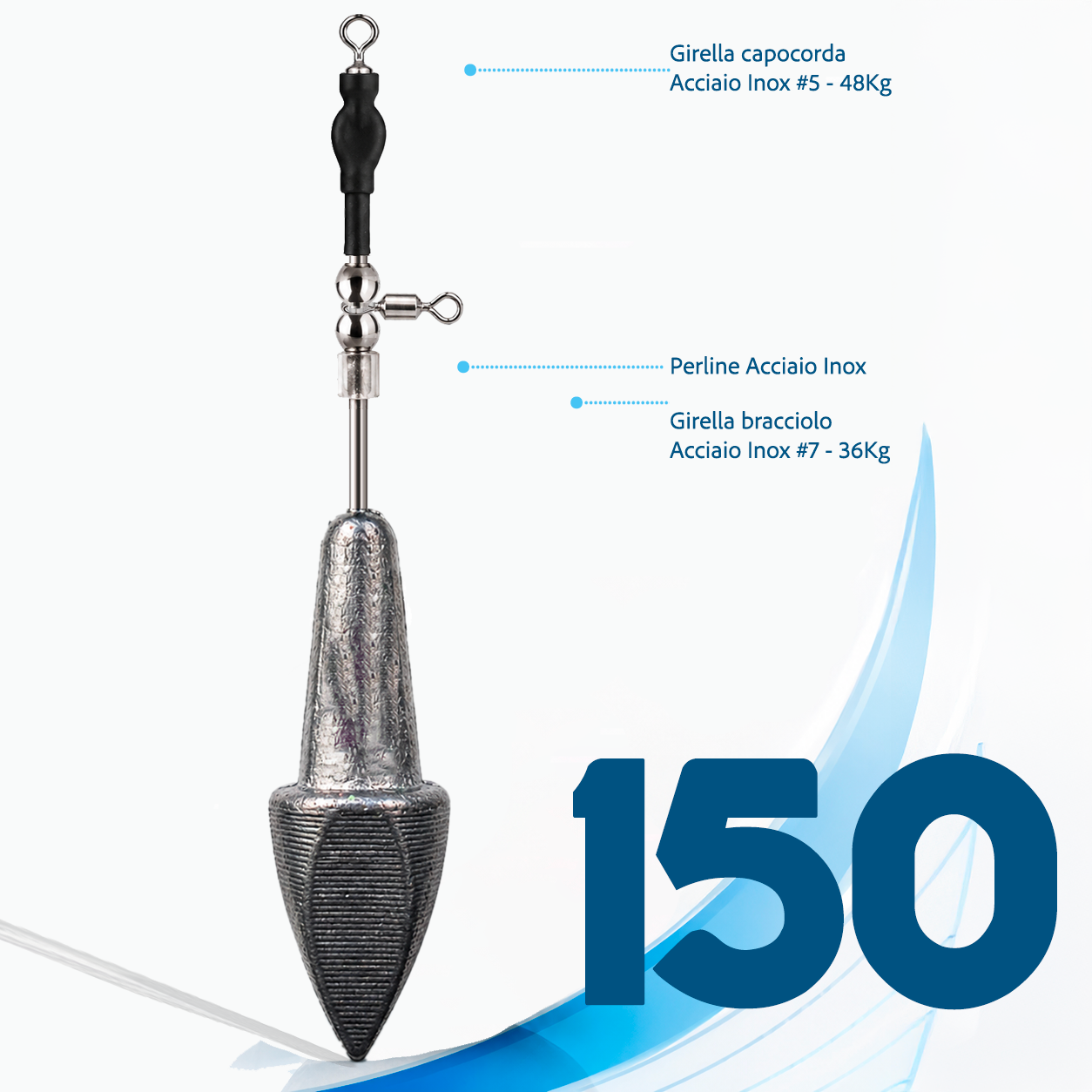 Piombo tipo Sporteen con Mini Travetto Tutto Inox