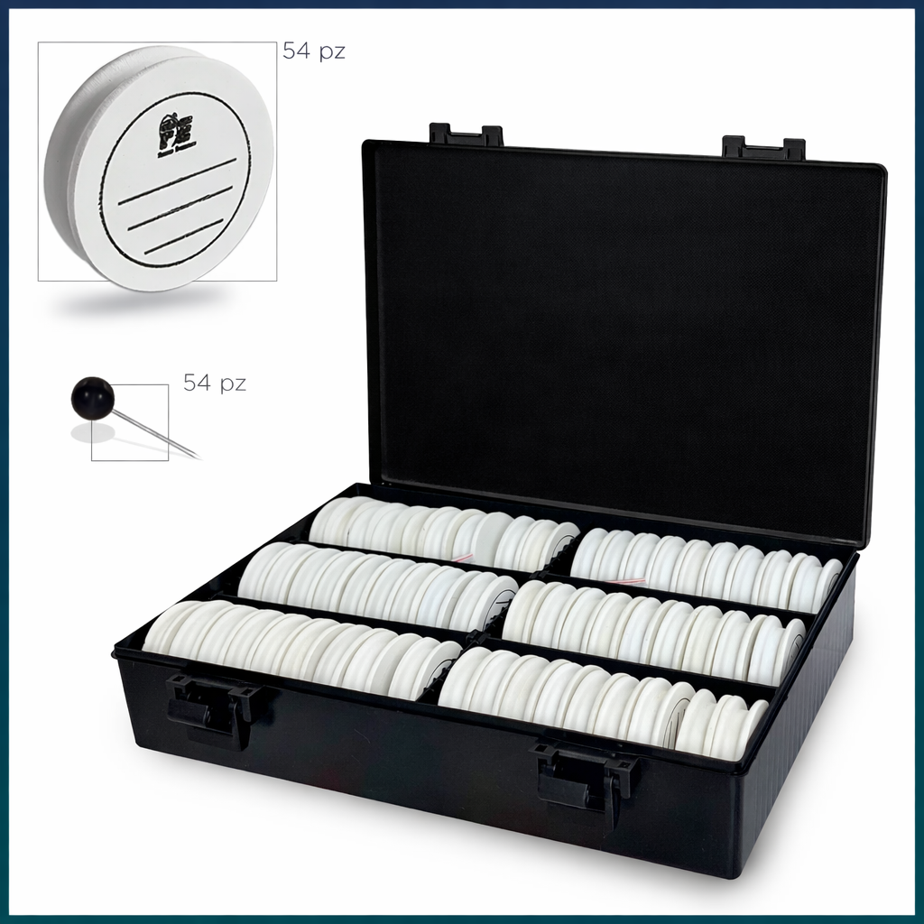 Winder Boxxx Coperchio Nero + 54 Ruzzole FE + 54 Spilli