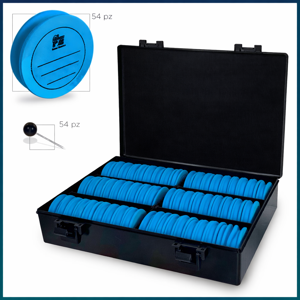 Winder Boxxx Coperchio Nero + 54 Ruzzole FE + 54 Spilli