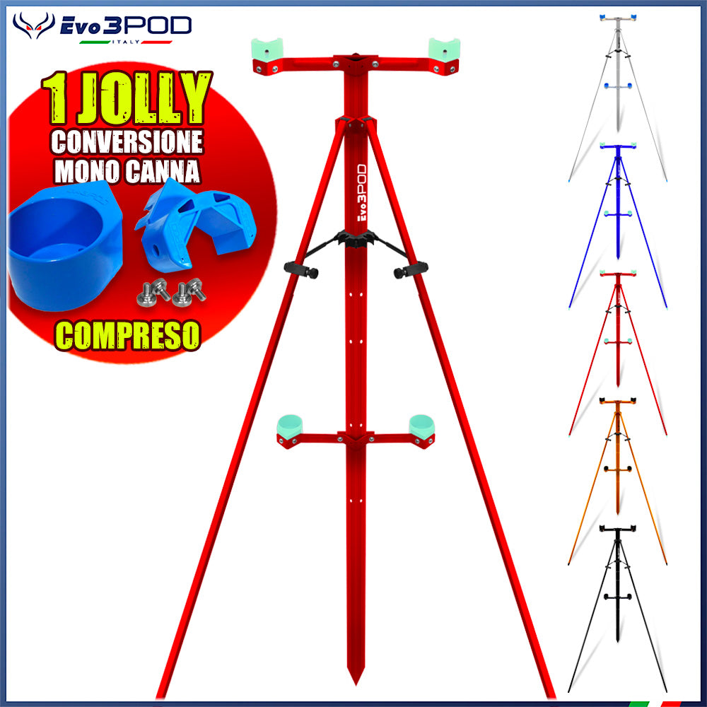 2 x nuovi supporti per canne da pesca alla carpa e per pesci grossi Mini Tripod completamente regolabili, neri 2 x nuovi supporti per canne da pesca alla carpa e per pesci grossi Mini Tripod completamente regolabili, neri