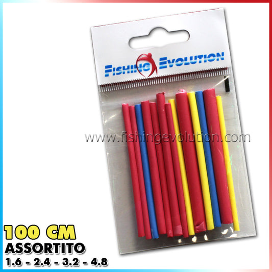 Thermorétractable 100 cm. Couleurs assorties