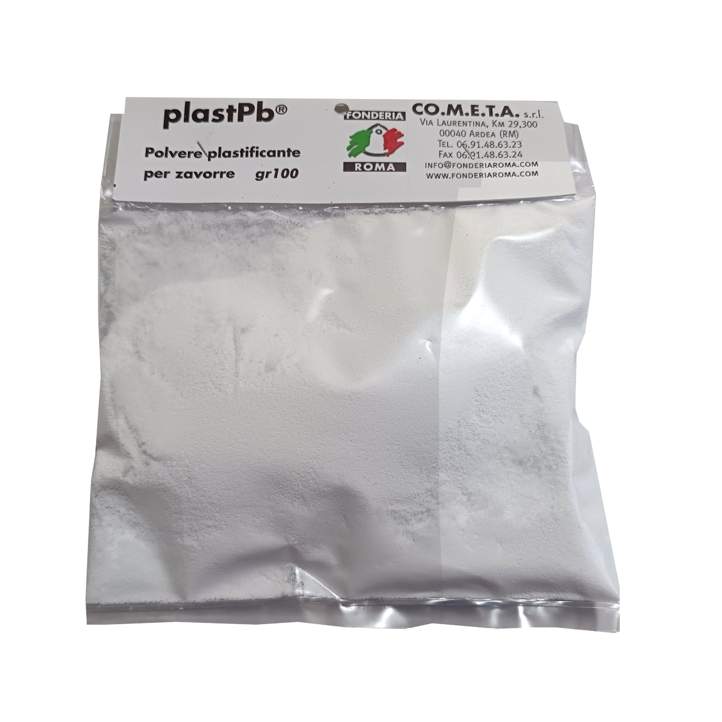 Polvere Plastificante per Piombi